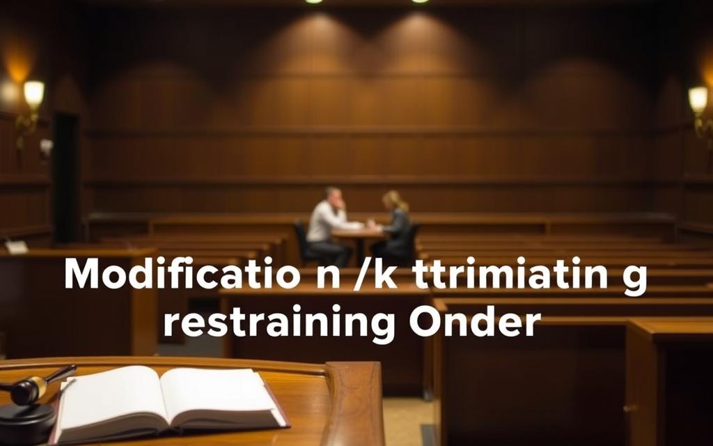Restraining Order Modification Process Restraining Order Modification Process